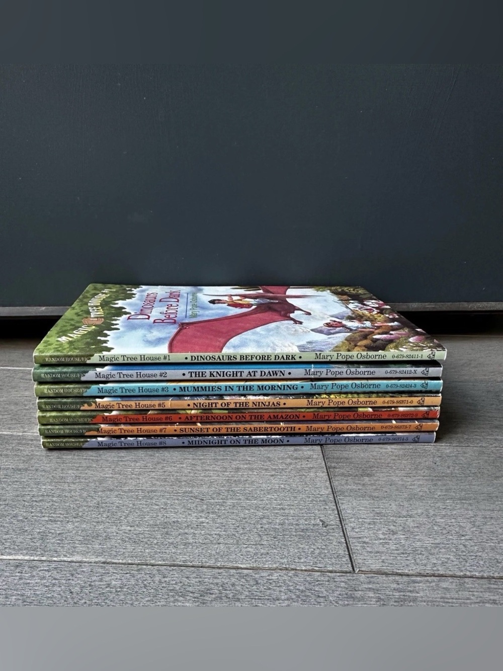 Lot Of Magic Treehouse Series Mary Pope Osborne Book Bundle 1 2 3 5 6 7 8 Kids